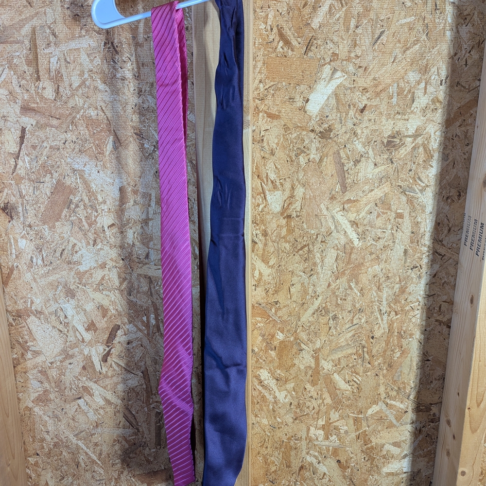 Pink and Blue Ties Set